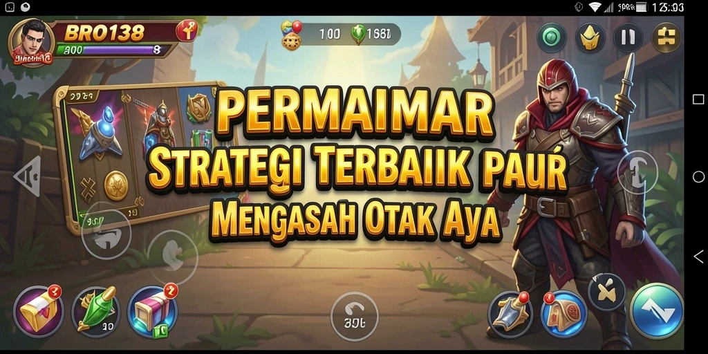 Screenshot gameplay BRO138 menampilkan pertempuran strategi yang mendebarkan.