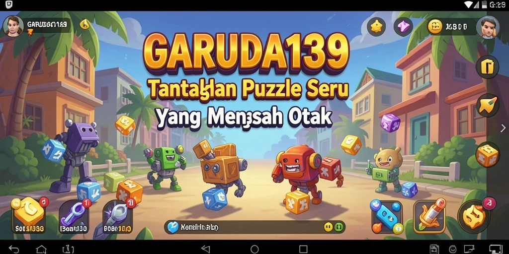 Tampilan gameplay menarik dari GARUDA138 dengan berbagai tantangan puzzle.