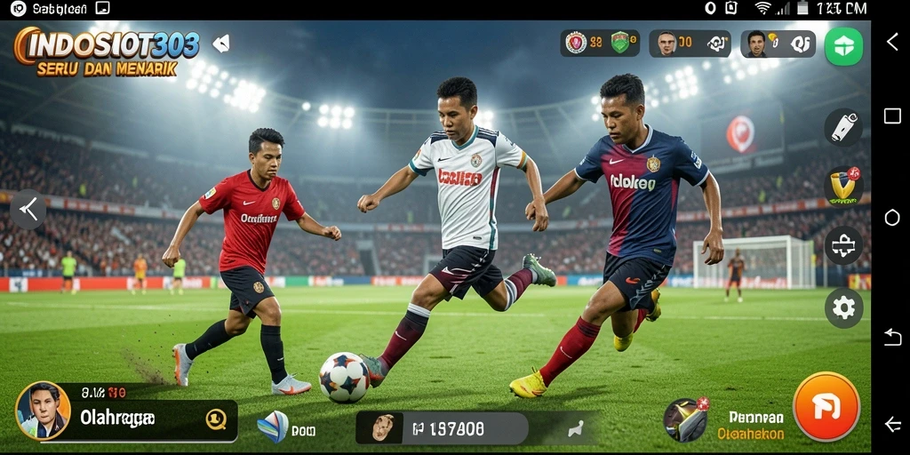 Tampilan grafis yang memukau dari gameplay INDOSLOT303.