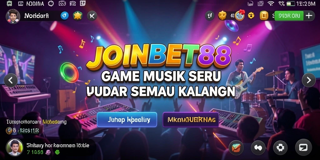 Gameplay seru dengan suasana musik yang menyenangkan.