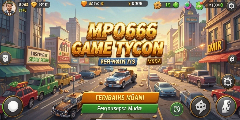 Tampilan gameplay seru dalam MPO666 yang penuh strategi Tycoon.