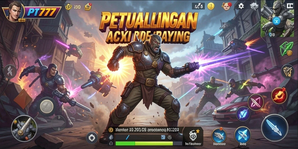 Tampilan elegan dan menantang dari gameplay PT777.