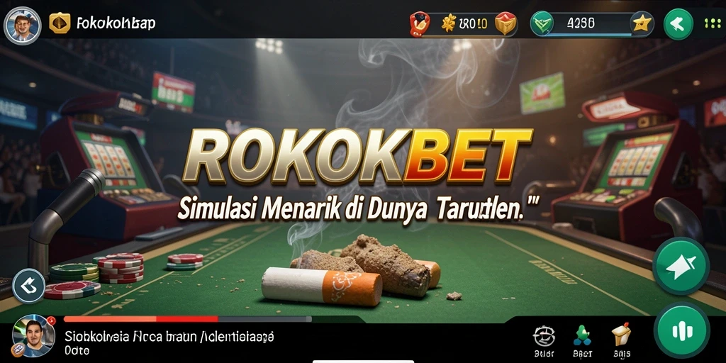 Tampilan gameplay menarik dari ROKOKBET yang menampilkan strategi taruhan.
