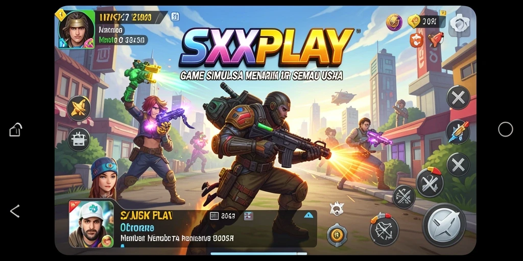 Tangkapan layar SXXPLAY menampilkan momen gameplay yang mendebarkan dan interaktif.